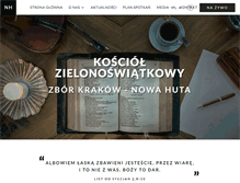 Tablet Screenshot of kznh.pl